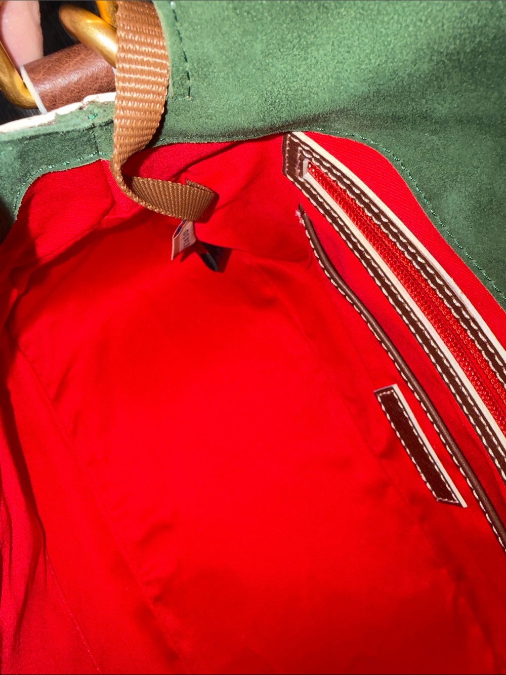 Dooney & Bourke NWT Chestnut Florentine Edge - Picture 6 of 14